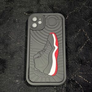 iPhone 11 black sporty shoe phone case NWT